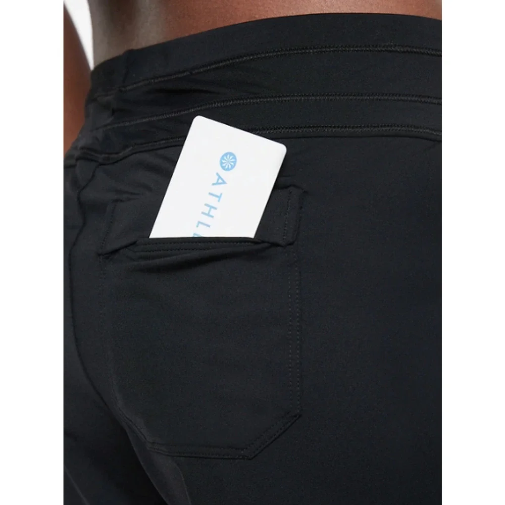 Athleta XS black Lahaina Short swim bathing wetsuit cover up surf SUP bikini UPF - Picture 4 of 5